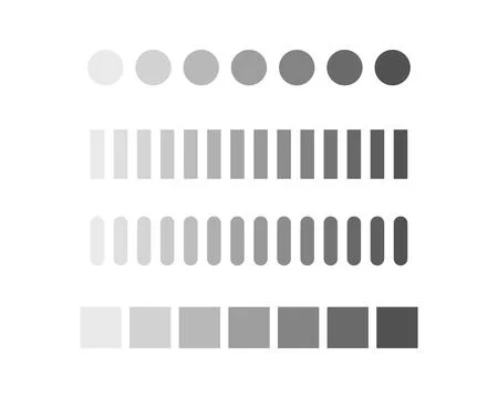 Collection Loading bar status icon. Vector illustration. Set of vector load.. Stock Illustration