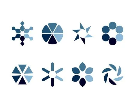 Collection Loading bar status icon. Vector illustration. Set of vector loaded Stock Illustration