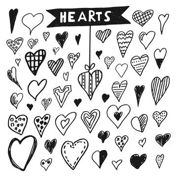 Collection love3 Stock Illustration