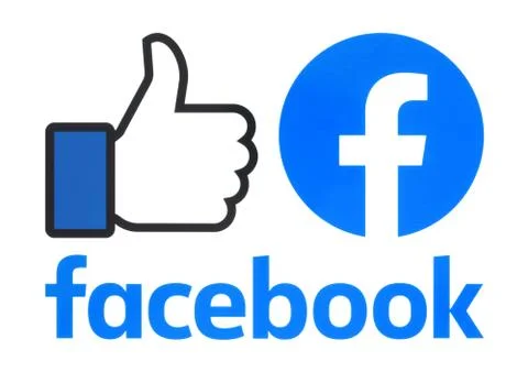 Collection of a new Facebook logos Stock Illustration