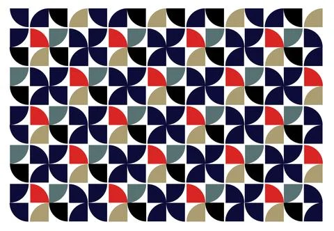 Collection of pattern templates. Geometry orientation vector business Stock Illustration