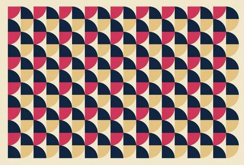 Collection of pattern templates. Geometry orientation vector business Stock Illustration