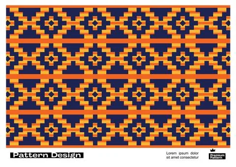 Collection of pattern templates. Geometry orientation vector business Stock Illustration