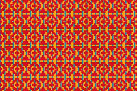 Collection of pattern templates. Geometry orientation vector business Stock Illustration