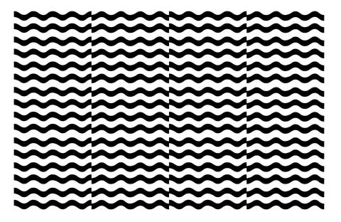 Collection of pattern templates. Geometry orientation vector business Stock Illustration