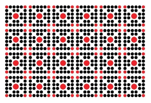 Collection of pattern templates. Geometry orientation vector Illustrazione stock