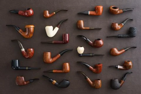 Collection of pipes Stock Photos