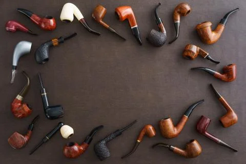 Collection of pipes Stock Photos