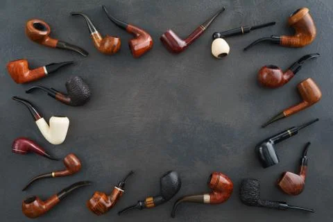 Collection of pipes Stock Photos