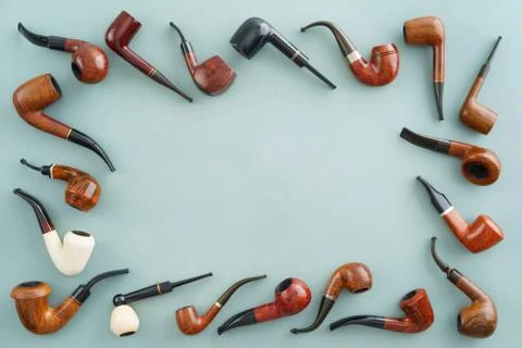 Collection of pipes Stock Photos