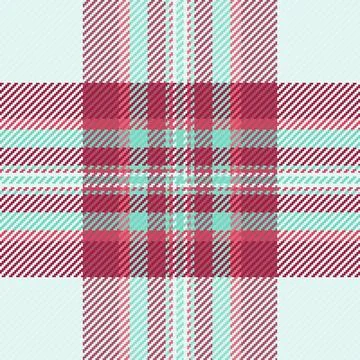 Collection plaid fabric background, thin tartan textile check. Silky vector.. Illustrazione stock
