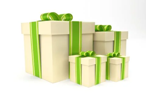 Collection of presents Stock Illustration