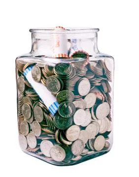 Collection Of Quarters Stock Photos