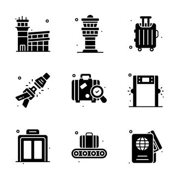 A collection of school and e learning elements designed in an isometric Stock Illustration