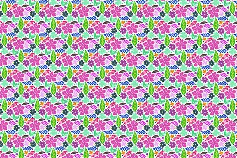 Collection of Spring Colorful Flower Elements Vector Illustrations Floral Stock Illustration
