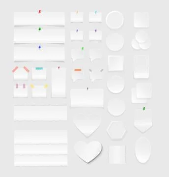 Collection of stickers Stock Illustration