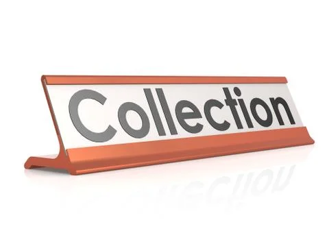 Collection table tag Stock Illustration