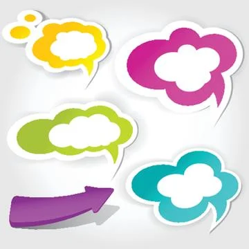 Collection of three vector Medals Stock Illustration