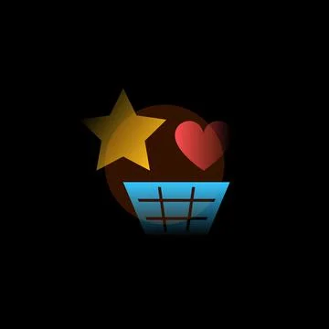 Collection. Vector icon in gradient style. Editable illustration Illustrazione stock