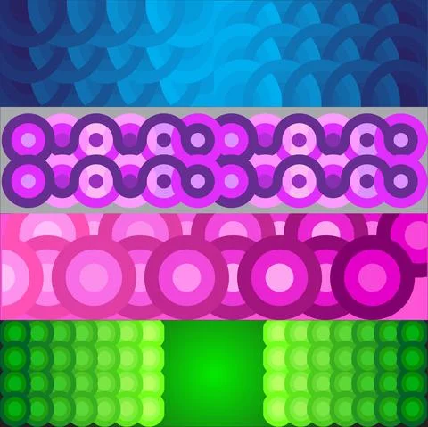 Collection of vector Illustration Illustrazione stock