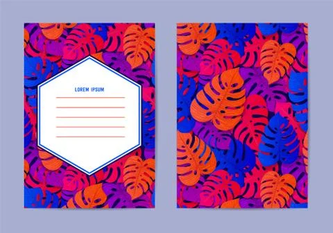 Collection of vector patterns with patterns Illustrazione stock