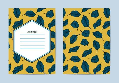 Collection of vector patterns with patterns Stock Illustration