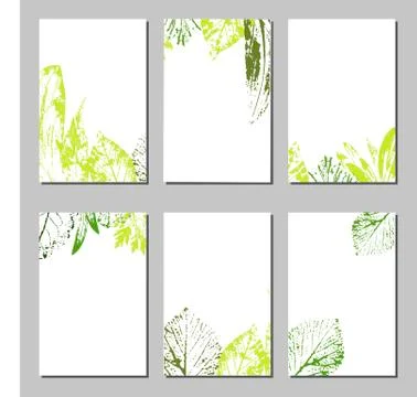 Collection of vector template label, visit cards, square greeting cards and b Stock Illustration
