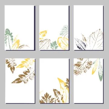 Collection of vector template label, visit cards, square greeting cards and b Stock Illustration