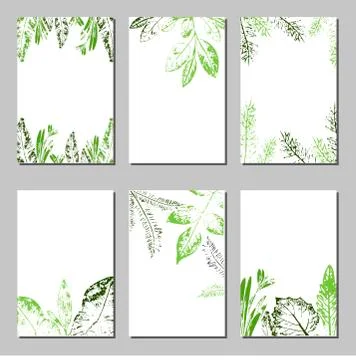 Collection of vector template label, visit cards, square greeting cards and b Stock Illustration