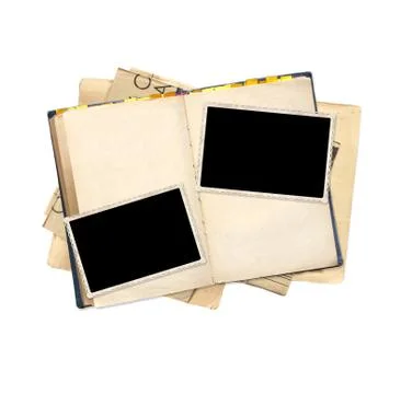 Collection of vintage elements for scrapbooking Stock Photos