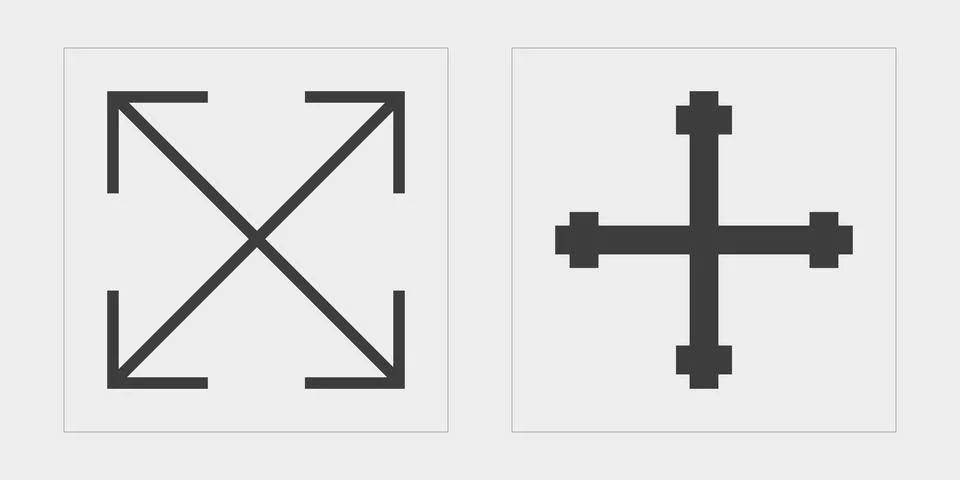 Collection of Y2K elements. Big collection of abstract graphic geometric symbols イラスト素材
