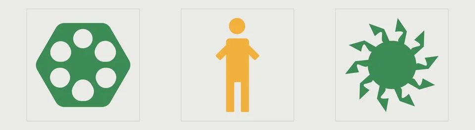 Collection of Y2K elements. Big collection of abstract graphic geometric symbols Stock Illustration