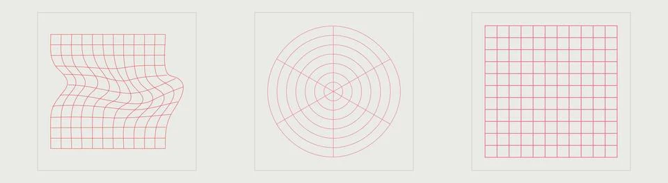Collection of Y2K elements. Big collection of abstract graphic geometric symbols イラスト素材