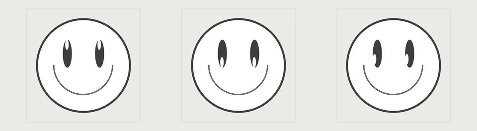 Collection of Y2K elements. Extraordinary Graphic Assets. Modern abstract forms. 스톡 일러스트