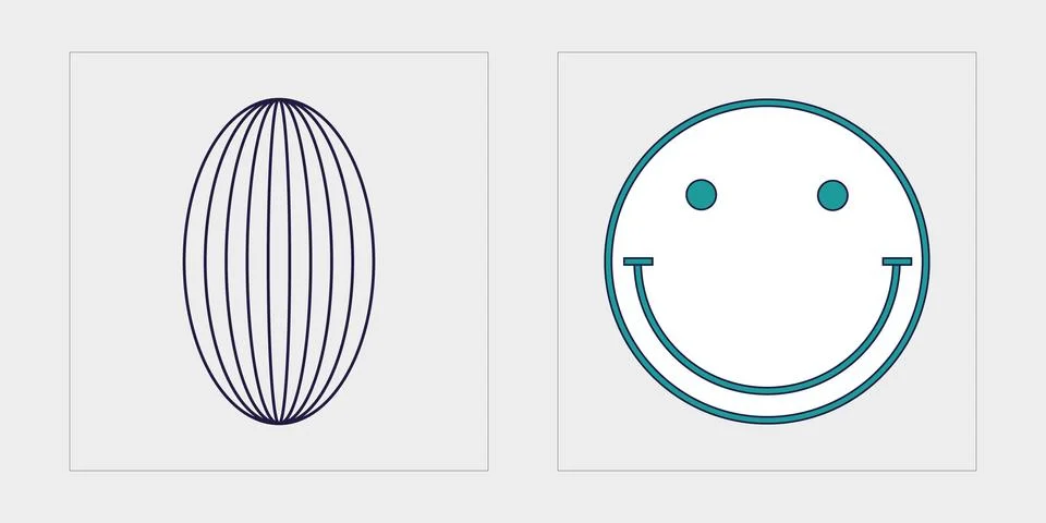 Collection of Y2K elements. Extraordinary Graphic Assets. Modern abstract forms. 스톡 일러스트