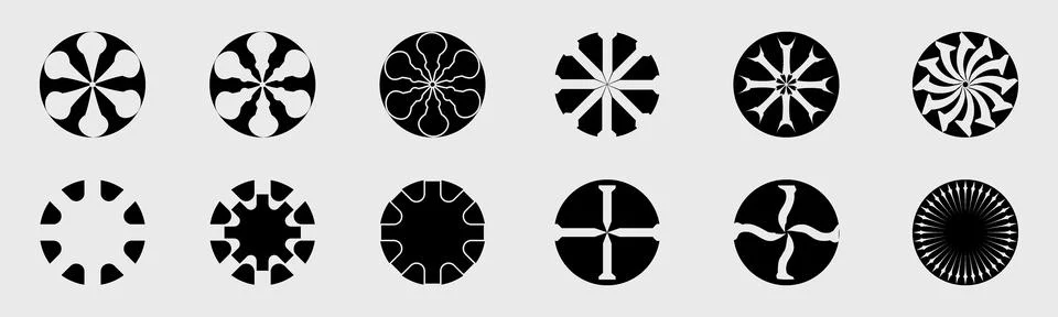 Collection of Y2K elements. Large set of retro objects for design. Objects in Illustrazione stock