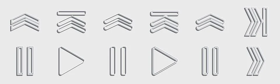 Collection of Y2K elements. Large set of retro objects for design. ornaments for Stock Illustration