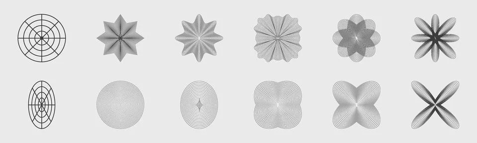 Collection of Y2K elements. Large set of retro objects for design. Objects in Illustrazione stock