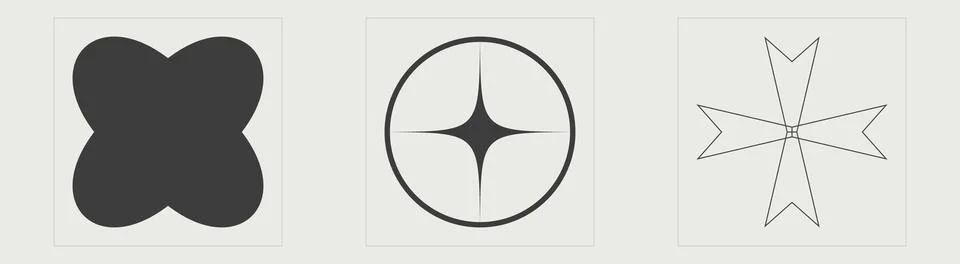 Collection of Y2K elements. Large set of retro objects for design. Cyberpunk Stock Illustration