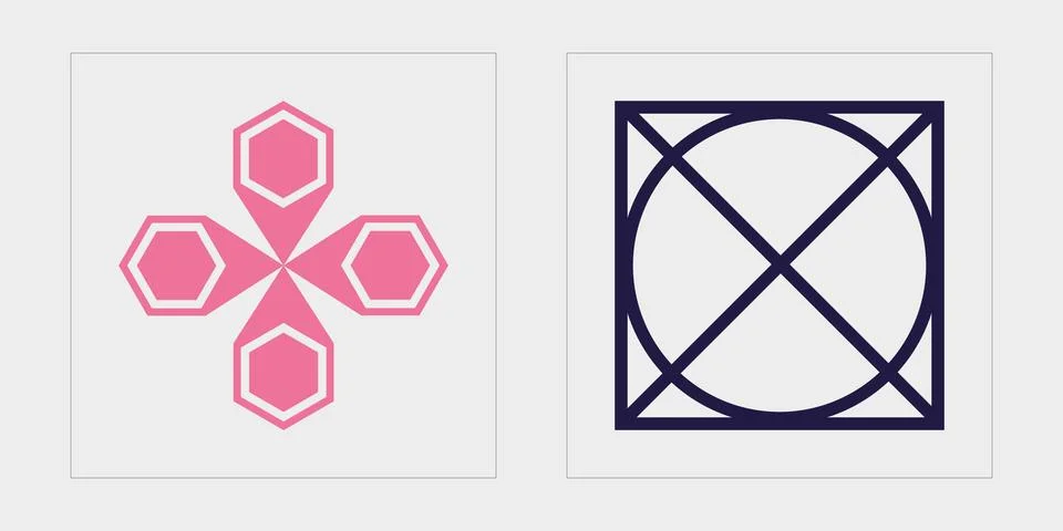 Collection of Y2K elements. Large set of retro objects for design. Cyberpunk Stock Illustration