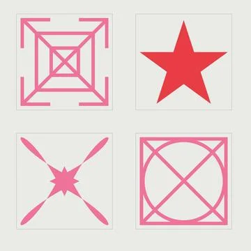 Collection of Y2K elements. Large set of retro objects for design. Objects in Stock Illustration