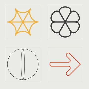 Collection of Y2K elements. Large set of retro objects for design. Flat 스톡 일러스트