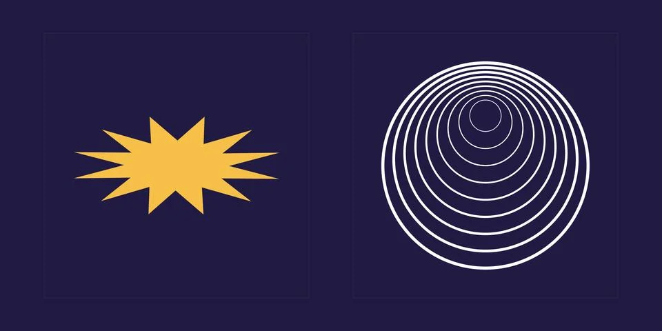 Collection of Y2K elements. Large set of retro objects for design. For modern T Illustrazione stock