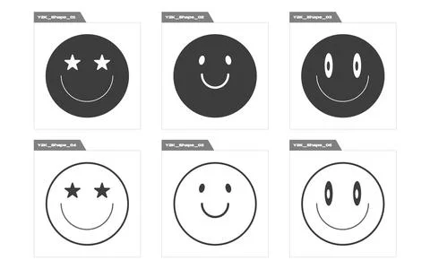 Collection of Y2K elements. Large set of retro objects for design. Modern イラスト素材