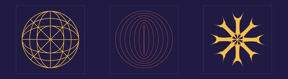 Collection of Y2K elements. Large set of retro objects for design. Flat イラスト素材