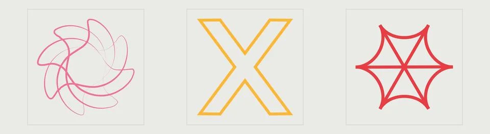 Collection of Y2K elements. Rave psychedelic retro futuristic set. Elements for イラスト素材