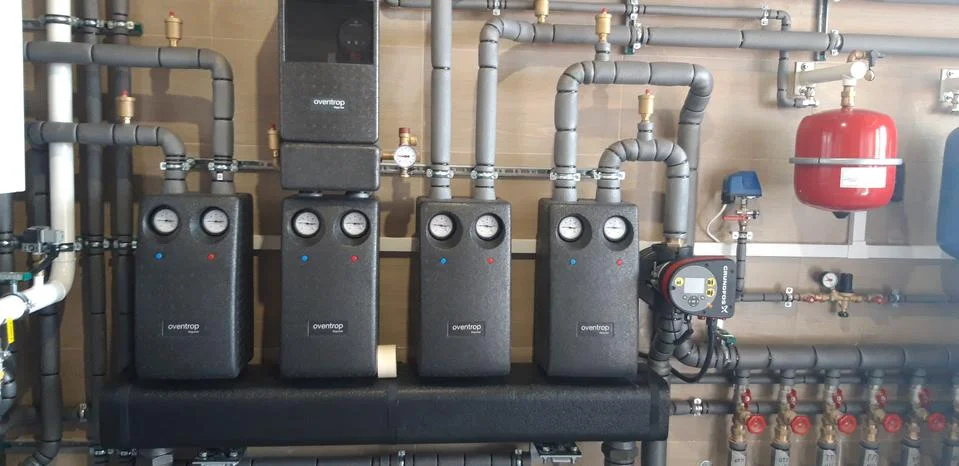 Collector system regulate Stock Photos