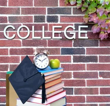College book Stock Photos