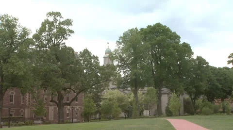 College Campus 1 Stock Footage 26112297