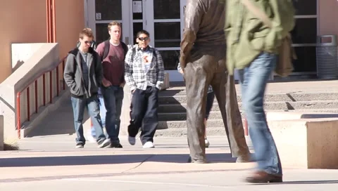College campus 2867 Stock Footage 1059460